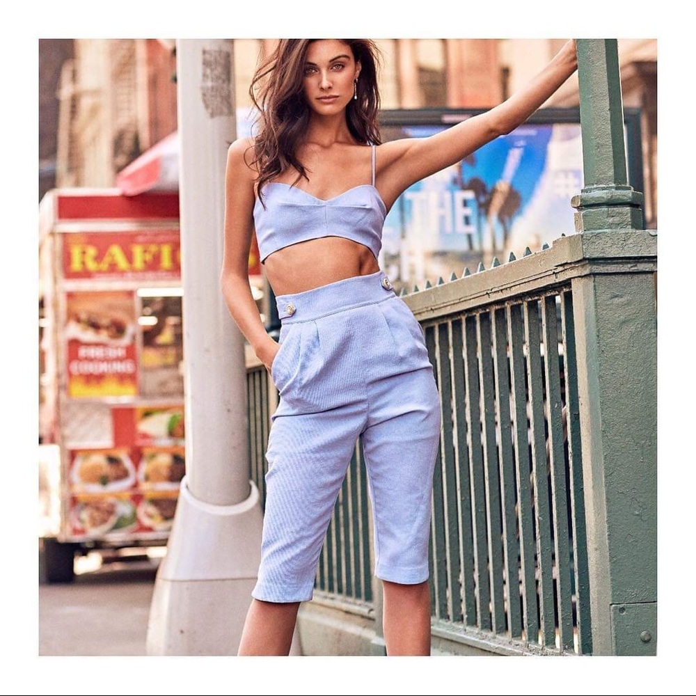 Alice McCall wishful pants in cornflower blue